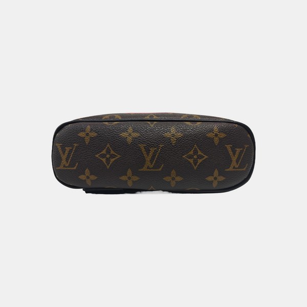 CHALK Monogram Coated Canvas Brown