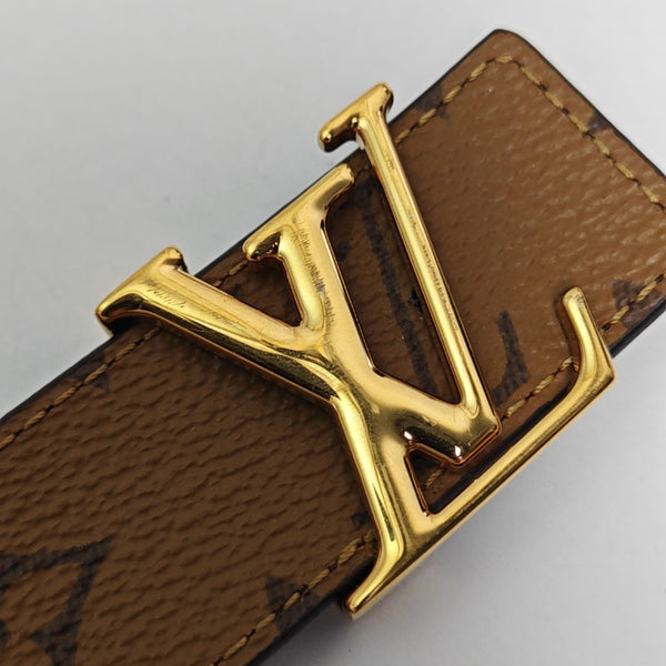 Coated Canvas Belt Brown