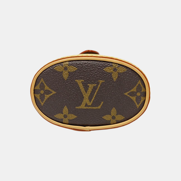 FOLD ME Monogram Coated Canvas Brown