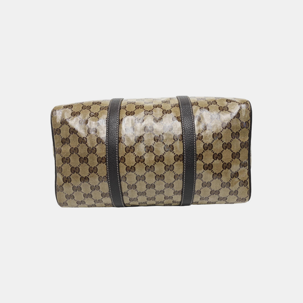 Joy Monogram Coated Canvas Beige