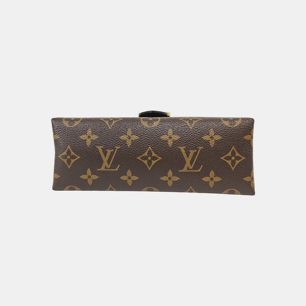 LOCKY BB Monogram Coated Canvas Brown