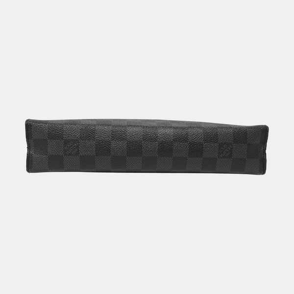 Pochette Voyag MM Monogram Coated Canvas Black