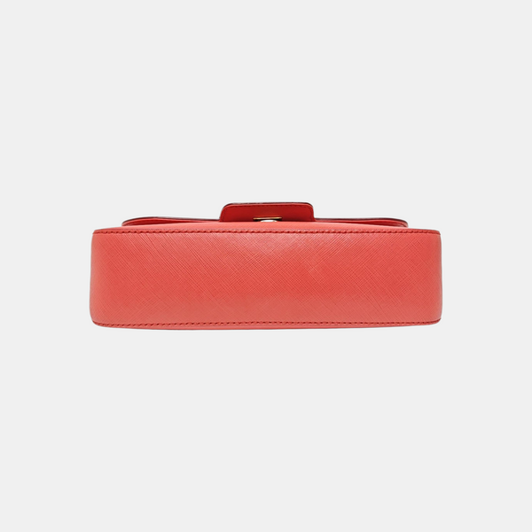 Calfskin Shoulder Bag Red