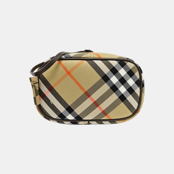 Canvas Bucket Bag Mini Beige