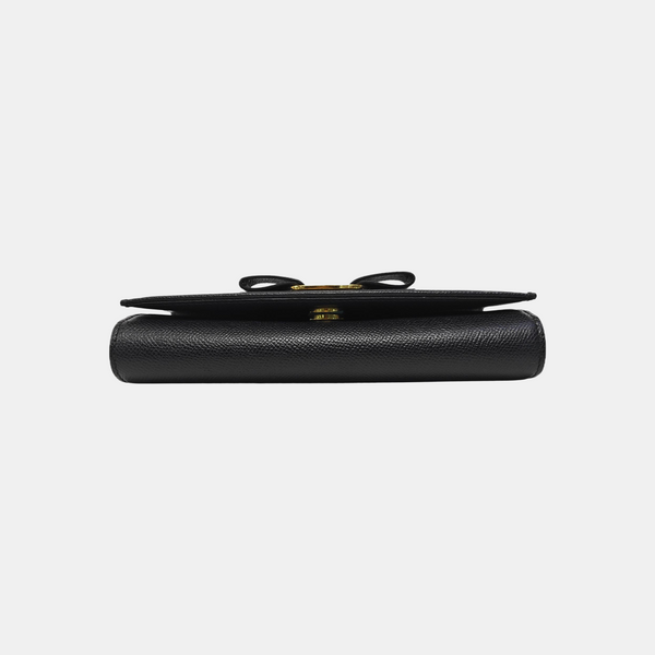 Calfskin Shoulder Bag Black
