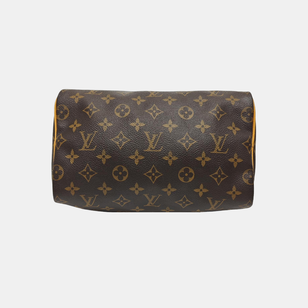 SPEEDY 25 Monogram Coated Canvas Brown