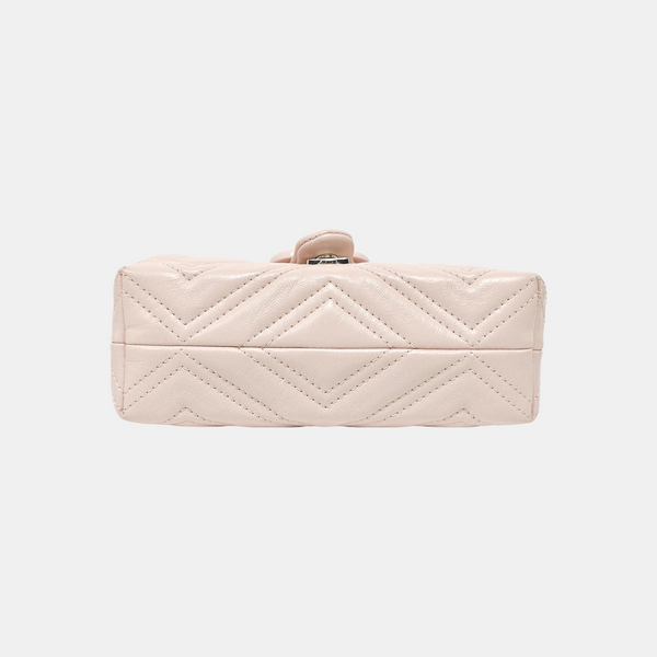 GG Marmont Mini Quilted Calfskin Pink