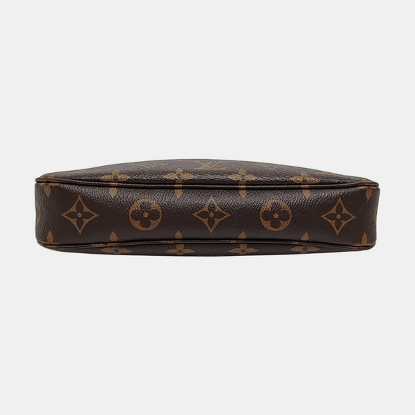 ACCESSOIRES GM Monogram Coated Canvas Brown
