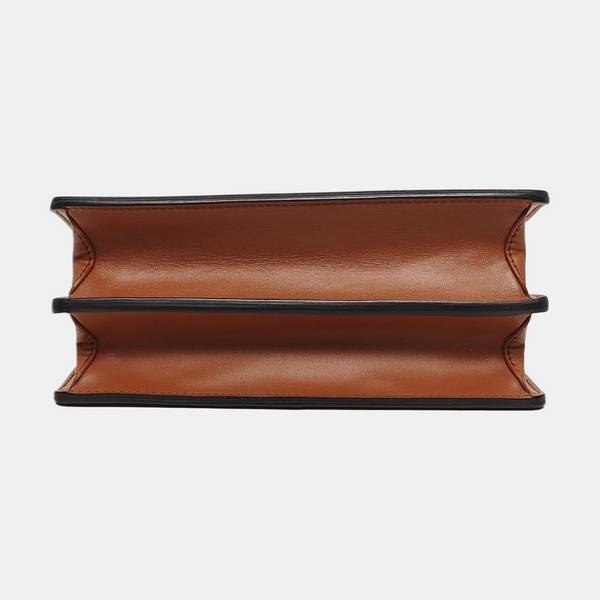 DAUPHINE MM Monogram Coated Canvas Brown