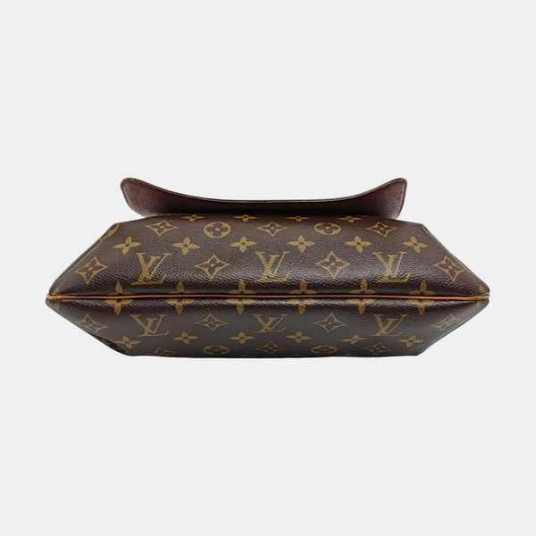 MUSETTE TANGO Monogram Coated Canvas Brown