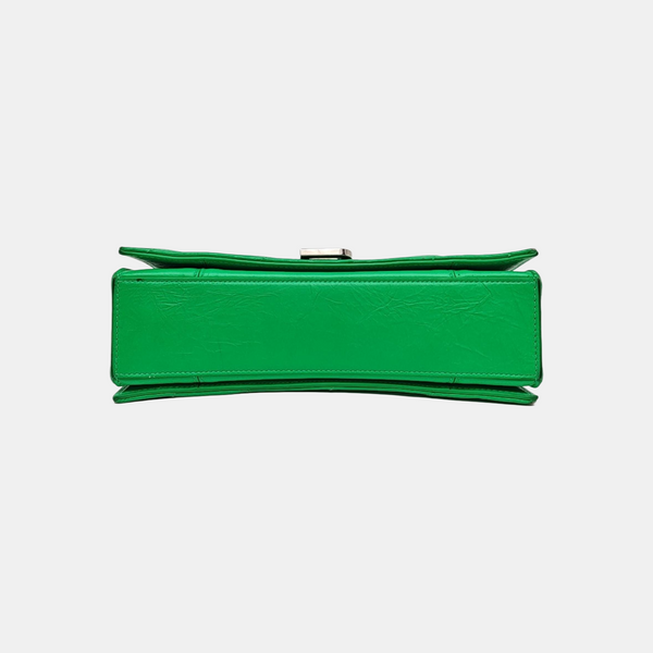 Authenticated pre-owned Crush Small Quilted Calfskin Green - Shoulder Bag at Looply