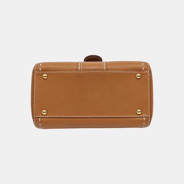 Brillant Mini Calfskin Brown