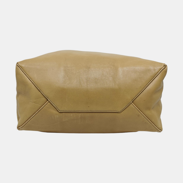 Calfskin Tote Bag Beige