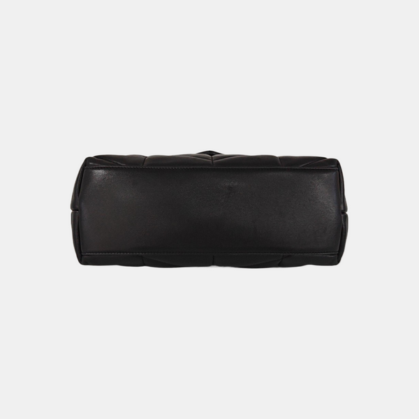PUFFER Small Quilted Lambskin Black