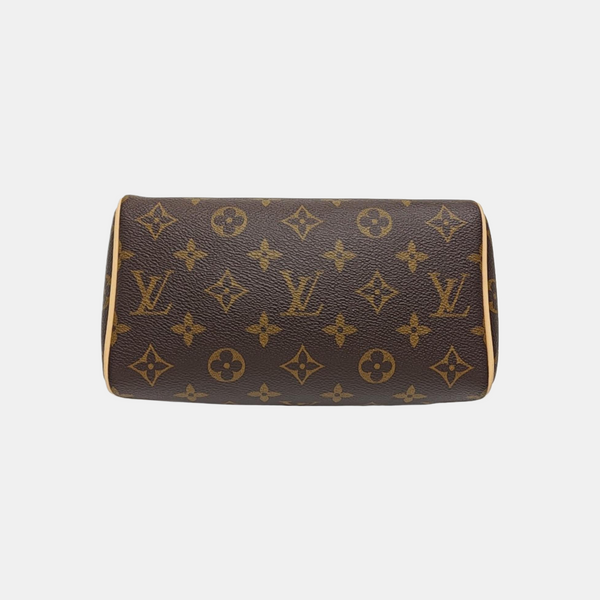 SPEEDY 20 Monogram Coated Canvas Brown