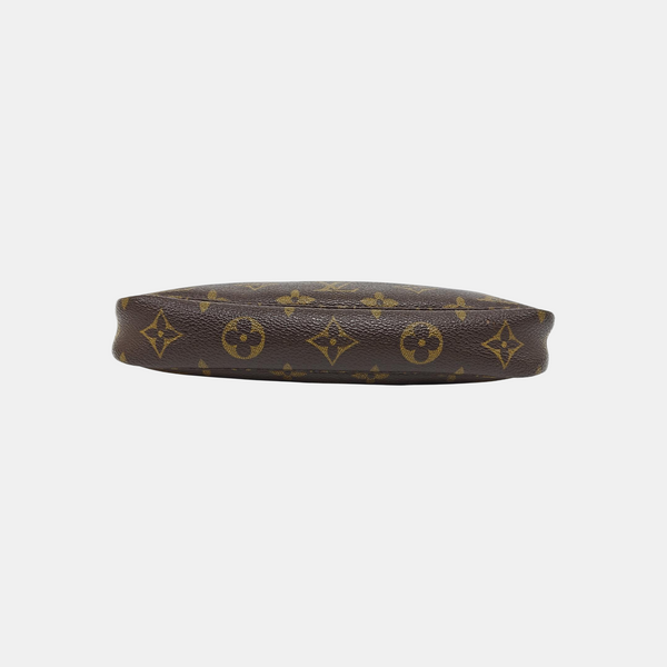 ACCESSOIRES Monogram Coated Canvas Brown