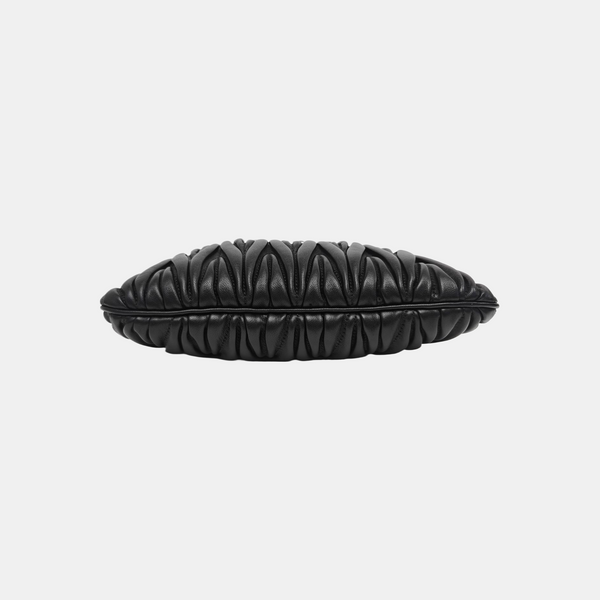 Matelassé Quilted Lambskin Black