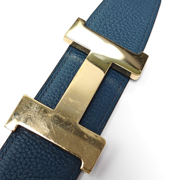 Leather Belt Blue