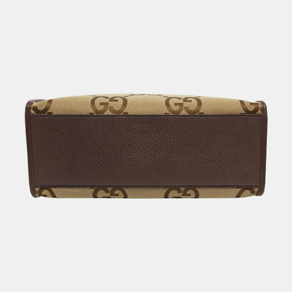 Jumbo Monogram Canvas Beige