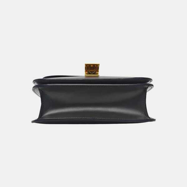 CLASSIC BOX Small Leather Gray