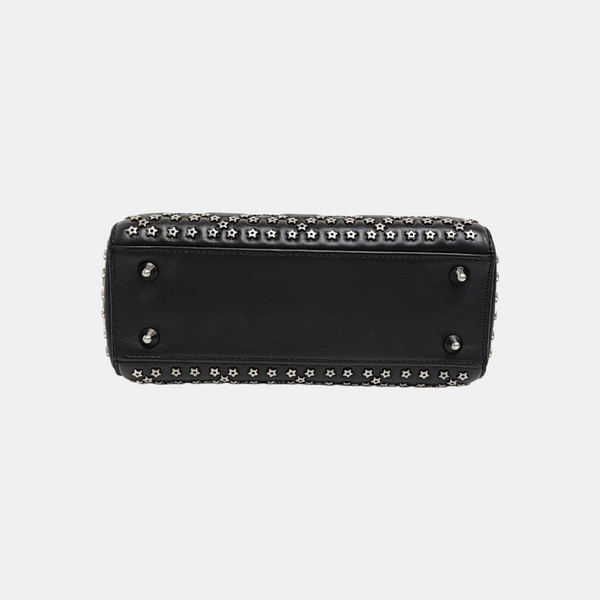 Lady Dior Small Cannage Lambskin Black