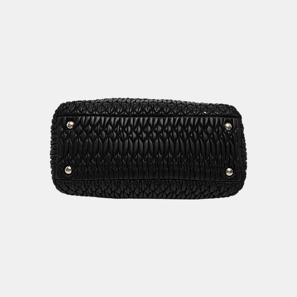 Lambskin Shoulder Bag Black