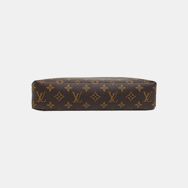 DAILY Monogram Coated Canvas Brown