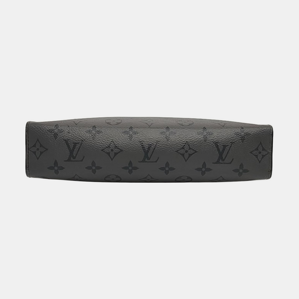 Pochette Voyag MM Monogram Coated Canvas Gray