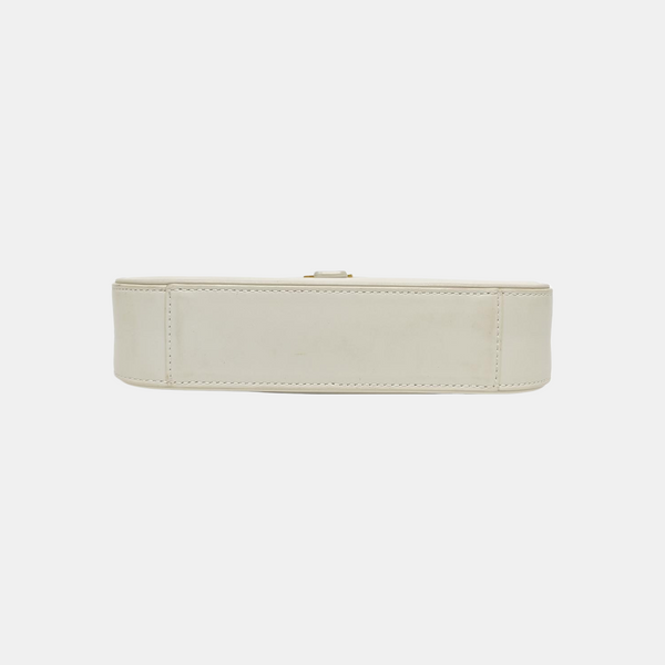 LE 5 À 7 Mini Calfskin White