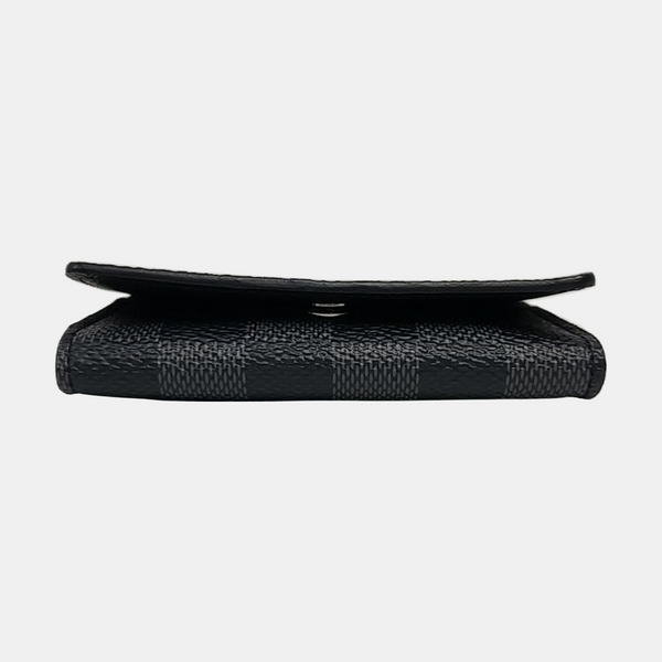 ENVELOPPE Damier Graphite Coated Canvas Gray Card Holder