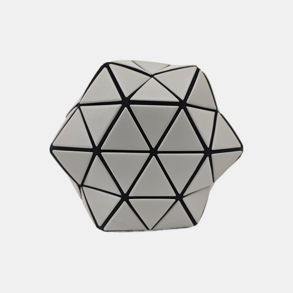 Special Material Shoulder Bag Gray