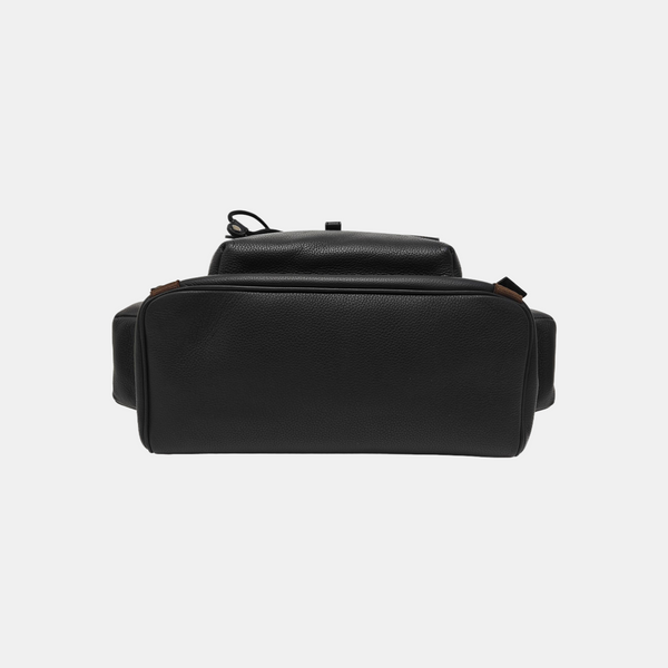 Calfskin Backpack Black
