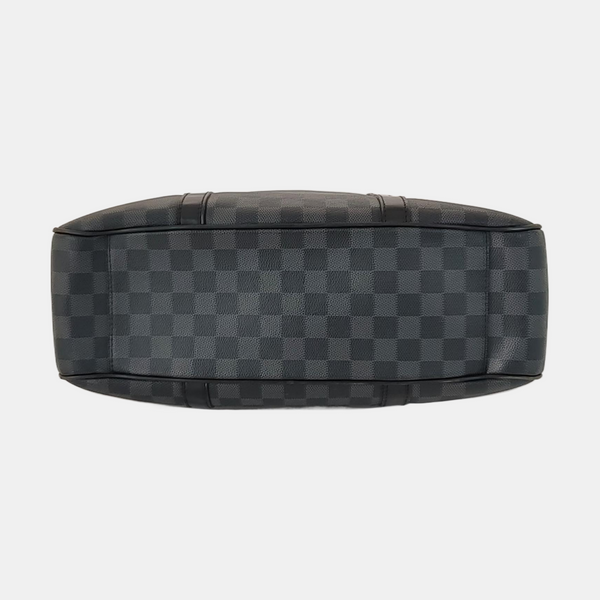 TADAO MM Damier Graphite Coated Canvas Gray