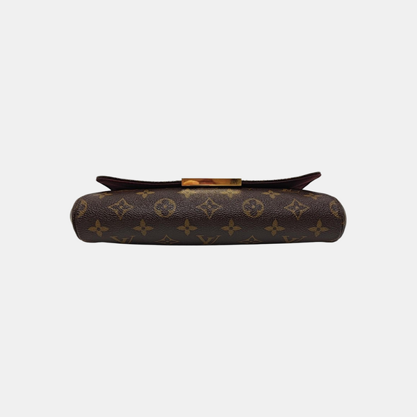 FAVORITE MM Monogram Coated Canvas Brown