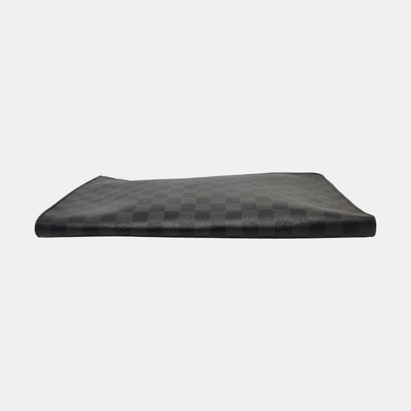 JOUR GM Damier Graphite Coated Canvas Gray