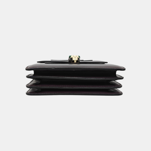 SERPENTI FOREVER Small Calfskin Red