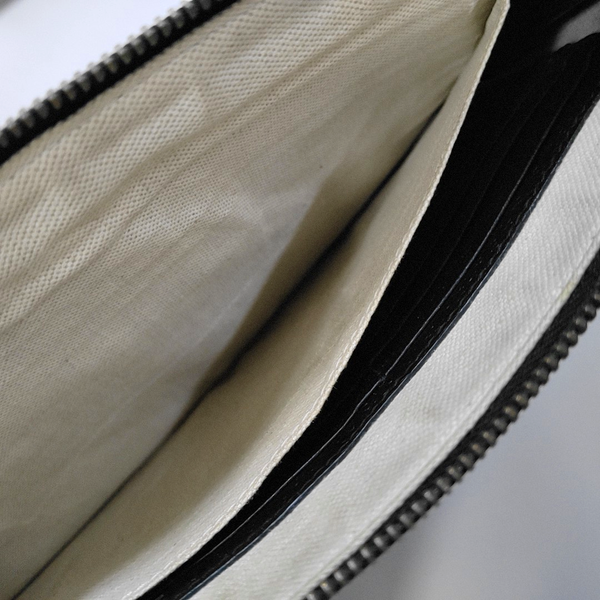 Bee Web Calfskin Black