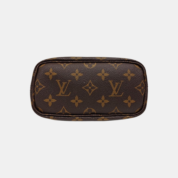 NEVERFULL BB Monogram Coated Canvas Brown