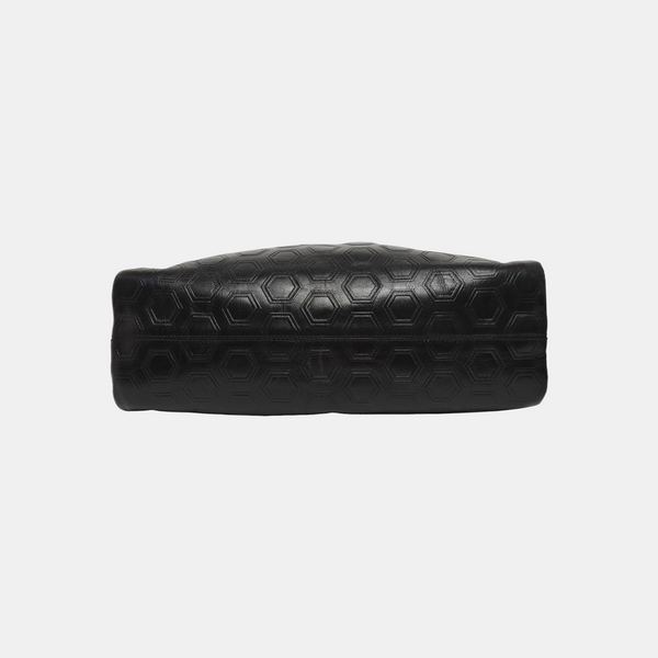 Calfskin Top Handle Bag Black