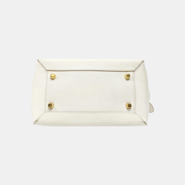 BELT Mini Calfskin White