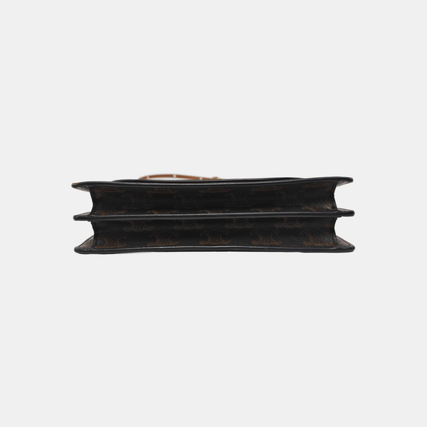 TRIOMPHE CANVAS Small Coated Canvas Brown