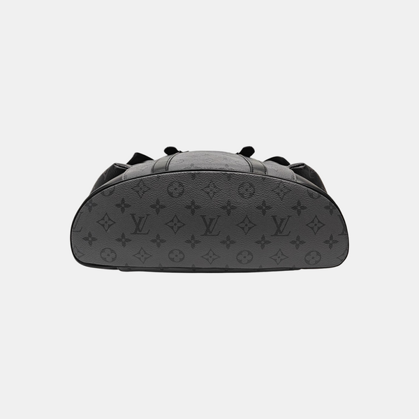 CHRISTOPHER Monogram Coated Canvas Gray