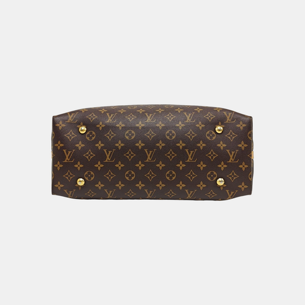 CARRYALL MM Monogram Coated Canvas Brown