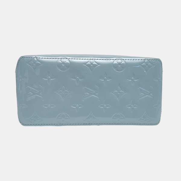 READE PM Monogram Patent Leather Blue