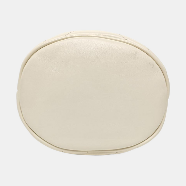 GG Marmont Mini Quilted Calfskin White