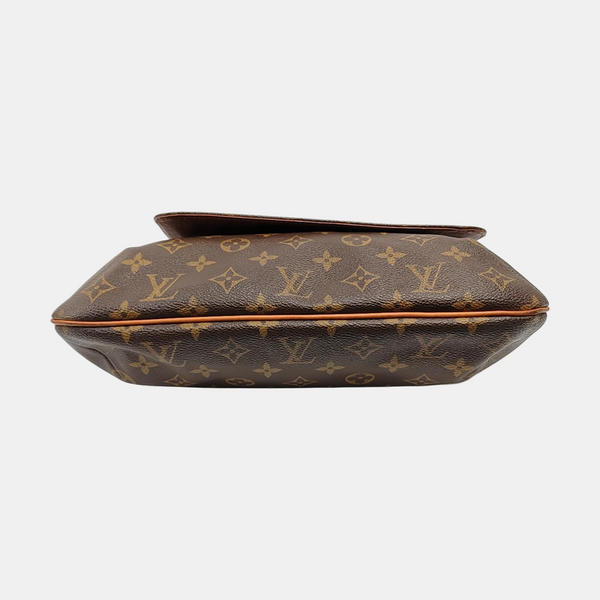 MUSETTE TANGO Monogram Coated Canvas Brown