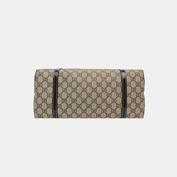Joy Medium Monogram Coated Canvas Beige