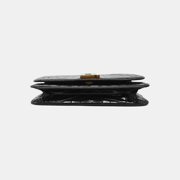 B. Calfskin Black
