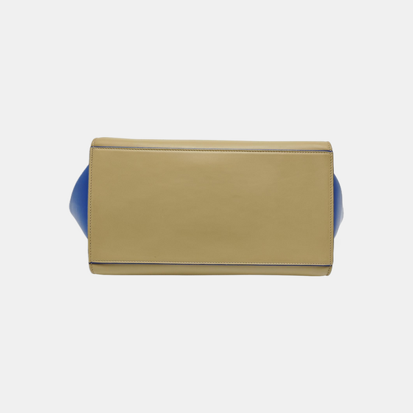 TRAPEZE Small Calfskin Beige