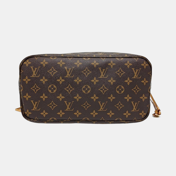 NEVERFULL MM Lona Monogram Revestida Marrón